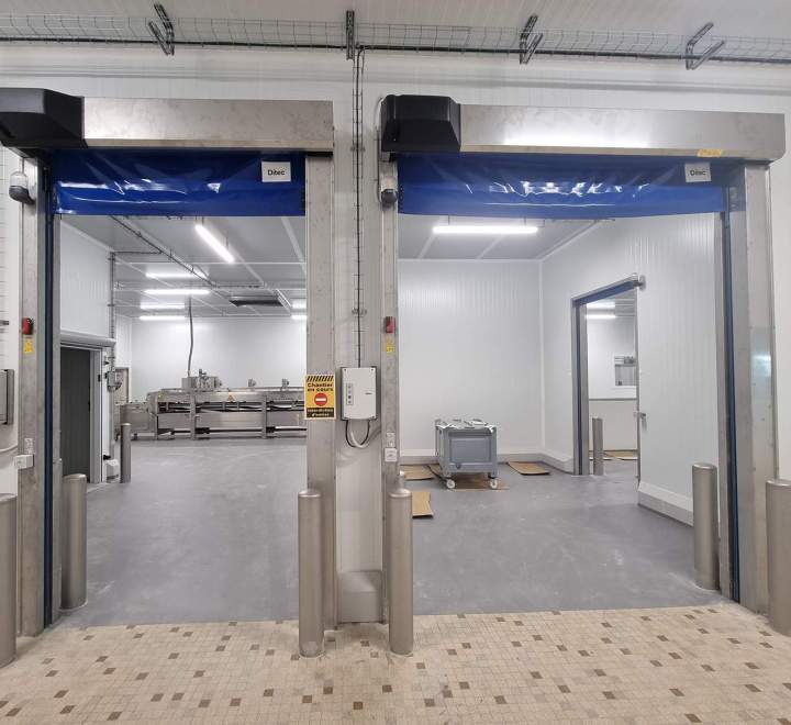 Installation de portes rapides industrielles Besançon